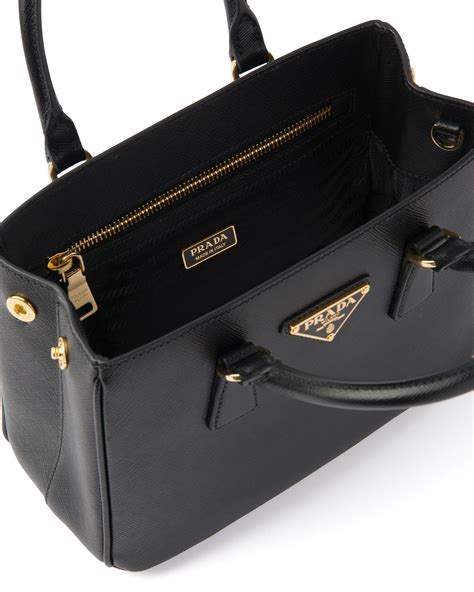 prada mini bag nylon and saffiano leather black|prada mini saffiano price.